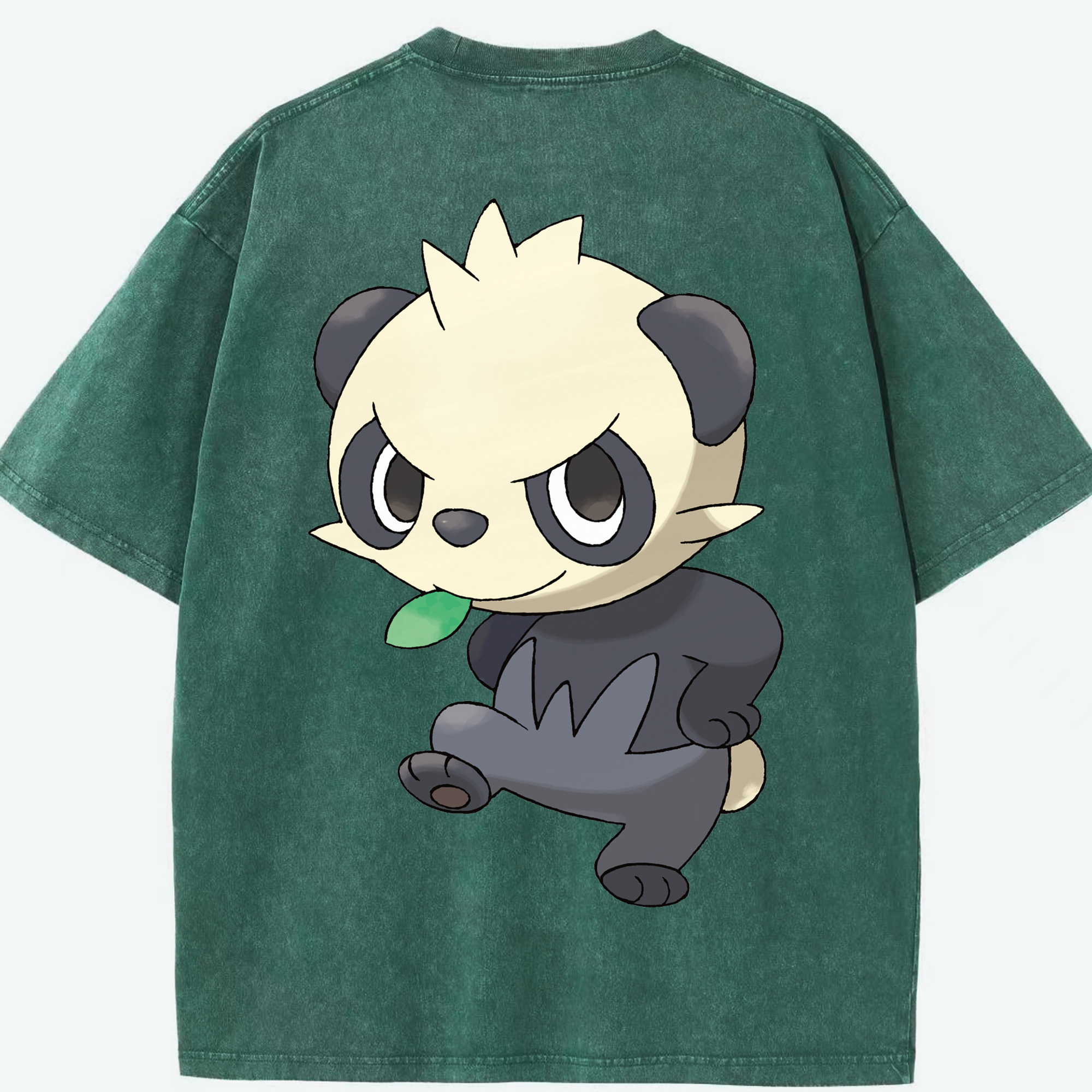 （画像用） ポケットモンスター Pokémon 綿100% ヴィンテージ風 半袖Tシャツ（背面プリント）